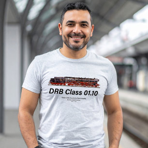 DRB Klasse 01.10 Deutsche Reichsbahn Stoomtrein T-shirt