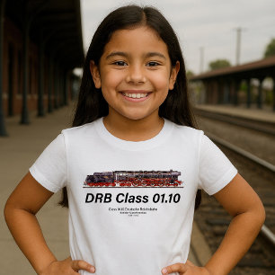 DRB Klasse 01.10 Deutsche Reichsbahn Stoomtrein T-shirt