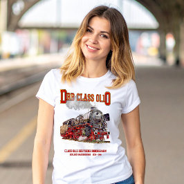 DRB Klasse 01.10 Stoomtrein. Deutsche Reichsbahn T-shirt