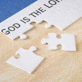 DRC CONGO | Gezegende natie | CONGOLESE FLAG Legpuzzel (Zijkant)