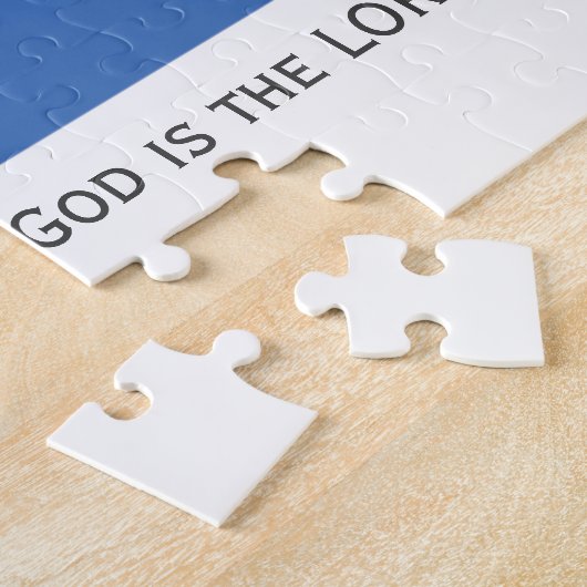 DRC CONGO | Gezegende natie | CONGOLESE FLAG Legpuzzel (Zijkant)