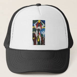 DREAD ALS RODE KOP JESUS TRUCKER PET