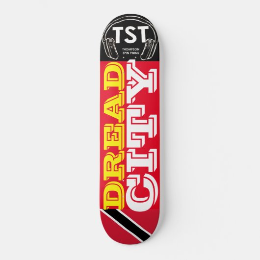 DREAD CITY Skateboard (Voorkant)