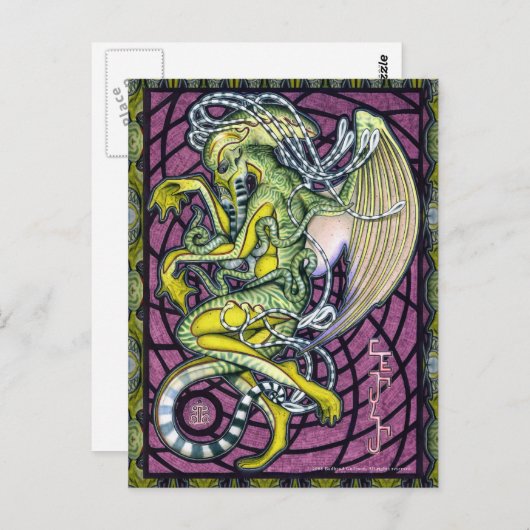 Dread Cthulhu Briefkaart (Voorkant / Achterkant)