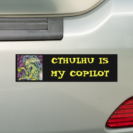 Dread Cthulhu Bumpersticker (Op auto)