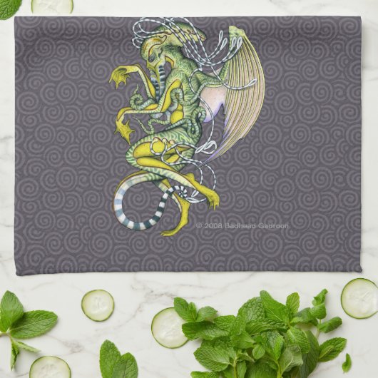 Dread Cthulhu Kitchen Towels Style 2 Theedoek (Gevouwen)