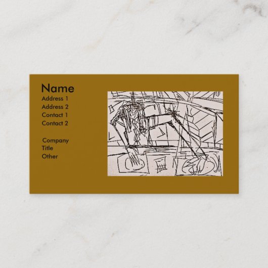 DREAD DJ VISITEKAARTJE (Voorkant)