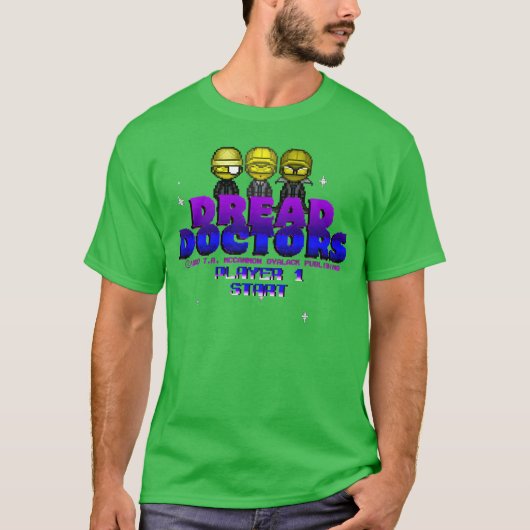 Dread Doctors Videogame vintage T-shirt (Voorkant)