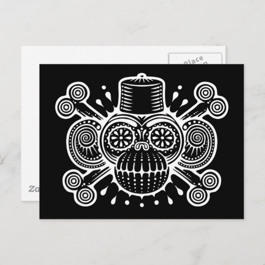 Dread Fezbeard Briefkaart (Voorkant / Achterkant)