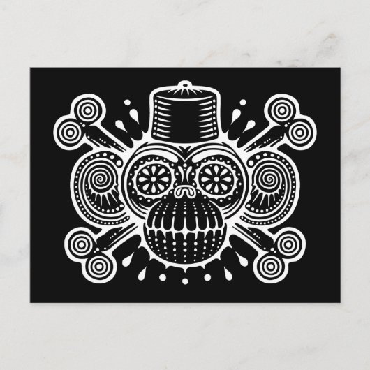 Dread Fezbeard Briefkaart (Voorkant)