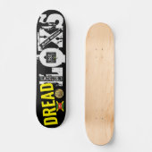 DREAD LOXS Skateboard, 7 ¾ inch deck Persoonlijk Skateboard (Voorkant)