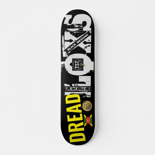 DREAD LOXS Skateboard, 7 ¾ inch deck Persoonlijk Skateboard (Voorkant)