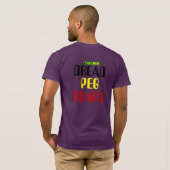 DREAD PEG BOARD T-SHIRT (Achterkant volledig)