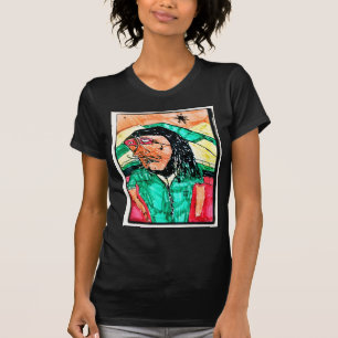 Dread-profieltekening T-shirt
