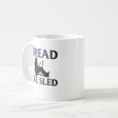 Dread the Sled Hockey Koffiemok (Voorkant links)