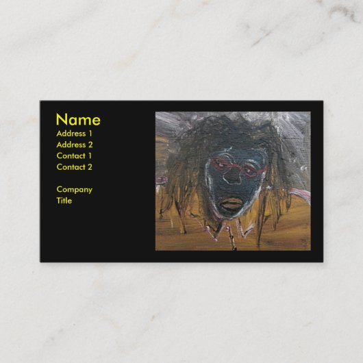 DREAD VAN VEILIGHEID VISITEKAARTJE (Voorkant)