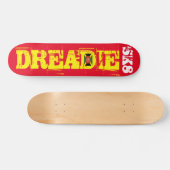 DREADIE JMT Skateboard, 7¾" Deck Persoonlijk Skateboard (Horizontaal)