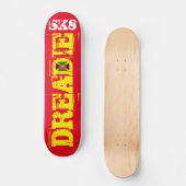 DREADIE JMT Skateboard, 7¾" Deck Persoonlijk Skateboard (Voorkant)