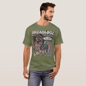 DREADLOCK CHRONICLES ANTI-DREAD BEWEGING T-SHIRT (Voorkant volledig)