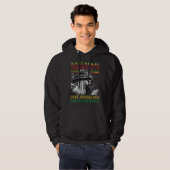 Dreadlock Rastaman Ethiopian Flag Rastafarian Sayi Hoodie (Voorkant volledig)