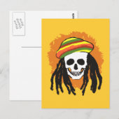 Dreadlock skop briefkaart (Voorkant / Achterkant)