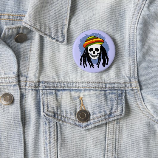 Dreadlock skop ronde button 5,7 cm (In situ)