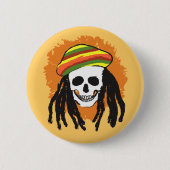 Dreadlock skop ronde button 5,7 cm (Voorkant)