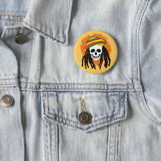 Dreadlock skop ronde button 5,7 cm (In situ)