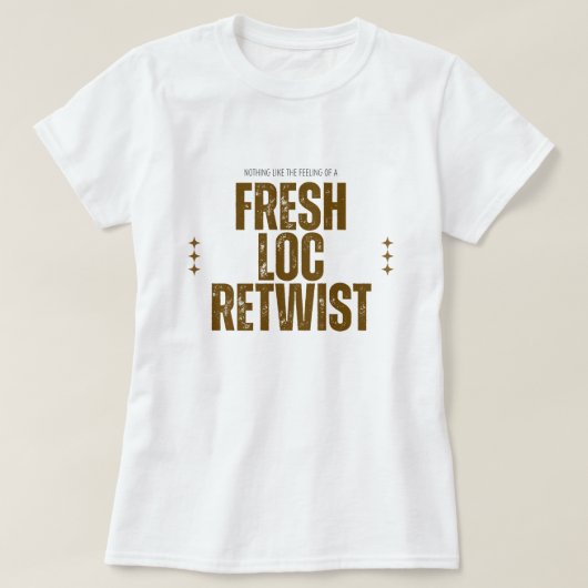 Dreadlock Vlechting Zwart Haar T-Shirt (Design voorkant)
