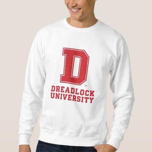 Dreadlock-waardering Zwar Haar College Pullover (Voorkant)