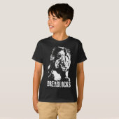 Dreadlocks Mapogo Leeuw van Sabi Sands T-shirt (Voorkant volledig)