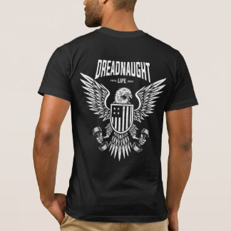 Dreadnaught Eagle Flag Logo T-shirt