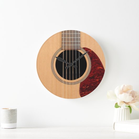 Dreadneen Acoustic 6 String Guitar Grote Klok (Huis)