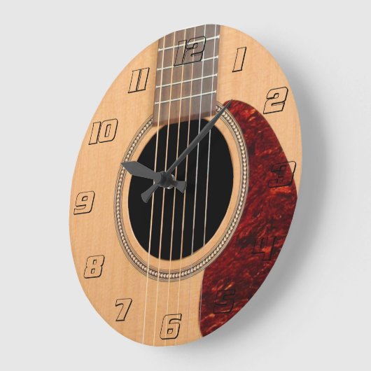 Dreadneen Acoustic 6 String Guitar Grote Klok (Hoek)