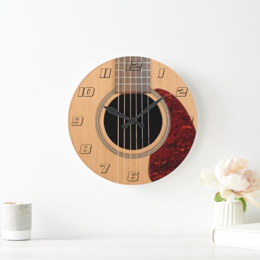 Dreadneen Acoustic 6 String Guitar Grote Klok (Huis)