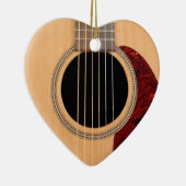 Dreadneen Acoustic 6 String Guitar Keramisch Ornament (Rechts)