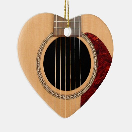 Dreadneen Acoustic 6 String Guitar Keramisch Ornament (Rechts)