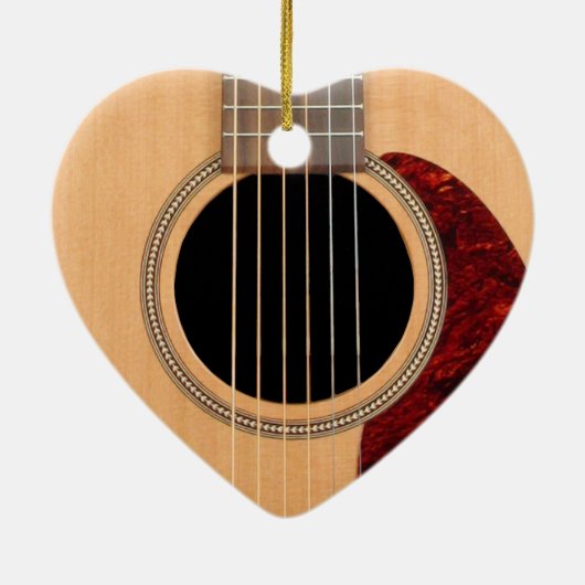 Dreadneen Acoustic 6 String Guitar Keramisch Ornament (Achterkant)