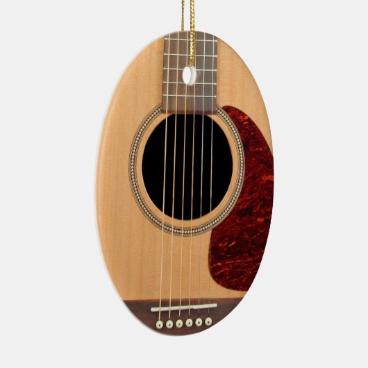 Dreadneen Acoustic 6 String Guitar Keramisch Ornament (Rechts)