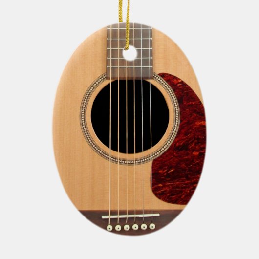Dreadneen Acoustic 6 String Guitar Keramisch Ornament (Achterkant)
