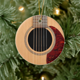 Dreadneen Acoustic 6 String Guitar Keramisch Ornament