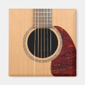 Dreadneen Acoustic 6 String Guitar Magneet (Voorkant)