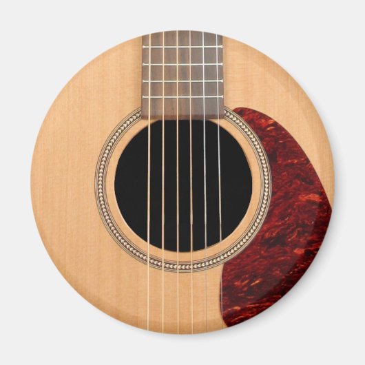 Dreadneen Acoustic 6 String Guitar Magneet (Voorkant)