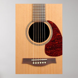 Dreadneen Acoustic 6 String Guitar Poster