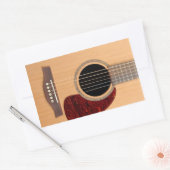 Dreadneen Acoustic 6 String Guitar Rechthoekige Sticker (Envelop)
