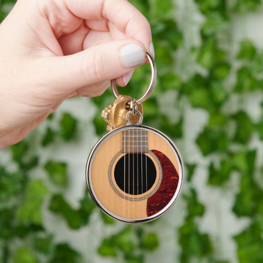 Dreadneen Acoustic 6 String Guitar Sleutelhanger (Hand)