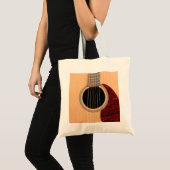 Dreadneen Acoustic 6 String Guitar Tote Bag (Voorkant (product))
