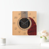 Dreadneen Acoustic 6 String Guitar Vierkante Klok (Huis)