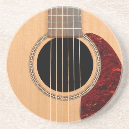 Dreadneen Acoustic 6 String Guitar Zandsteen Onderzetter (Voorkant)