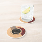 Dreadneen Acoustic 6 String Guitar Zandsteen Onderzetter (Zijkant)